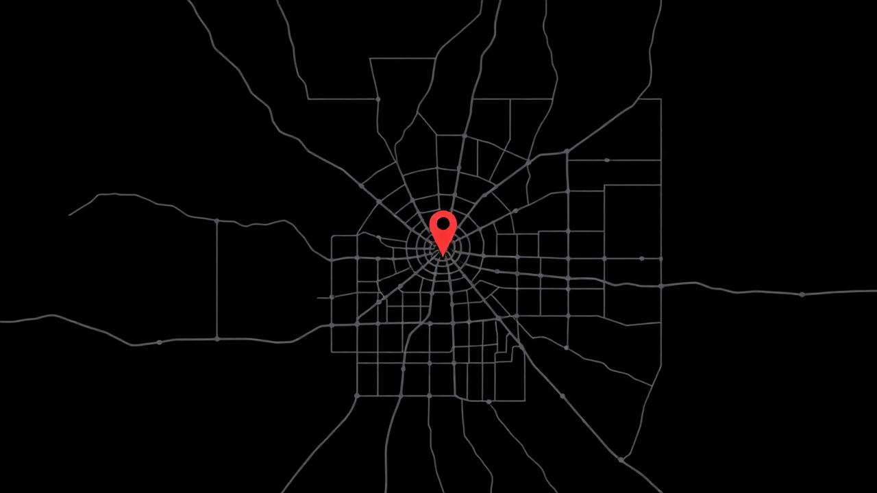 Map showing Final Touch Auto Works in St. Louis Park, MN